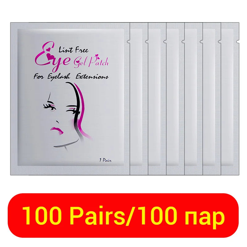 YZQINELL Hydrogel Eye Patches For Eyelash Extensions Under Eye Pads