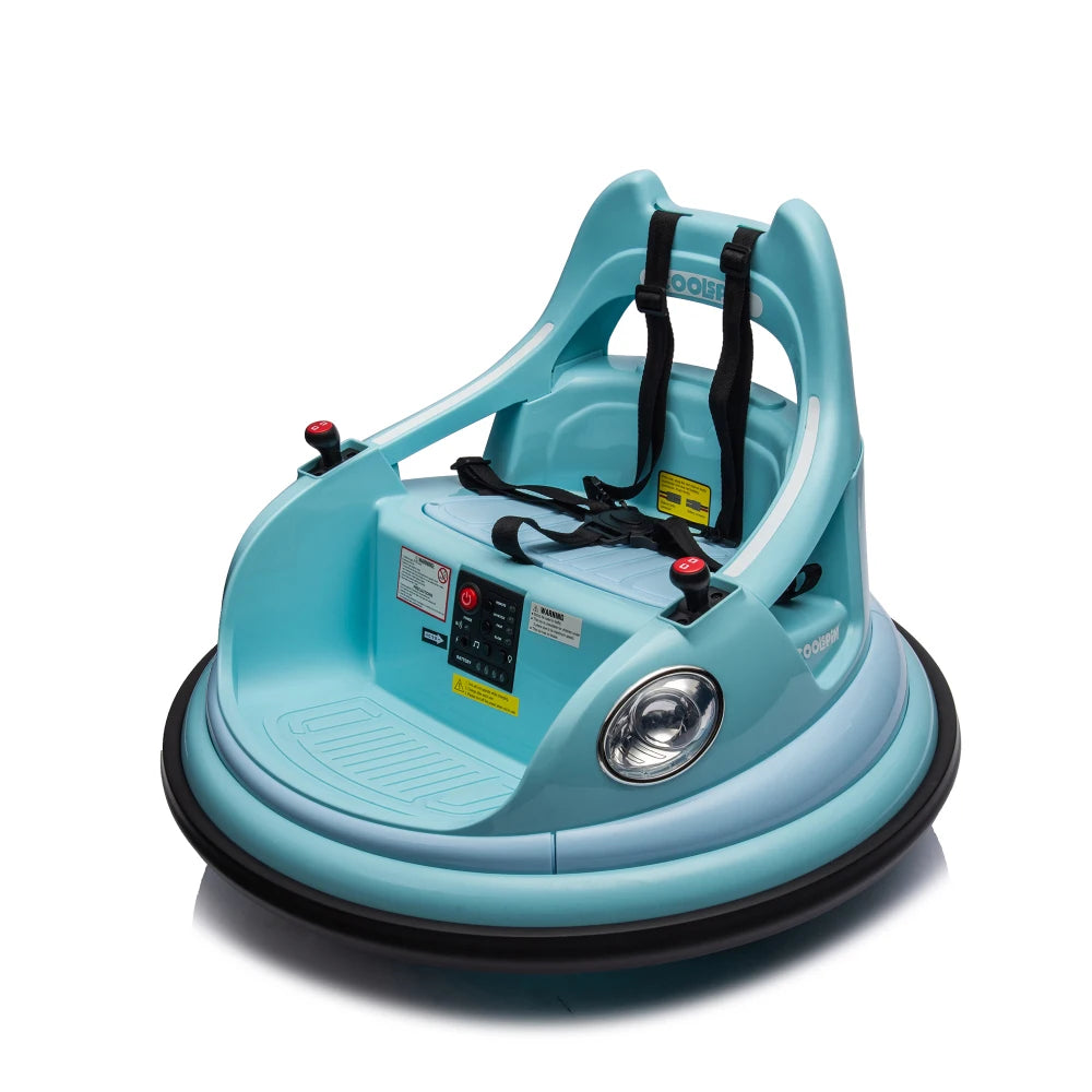 LWO 12V Ride On Bumper Car With Remote Control LED