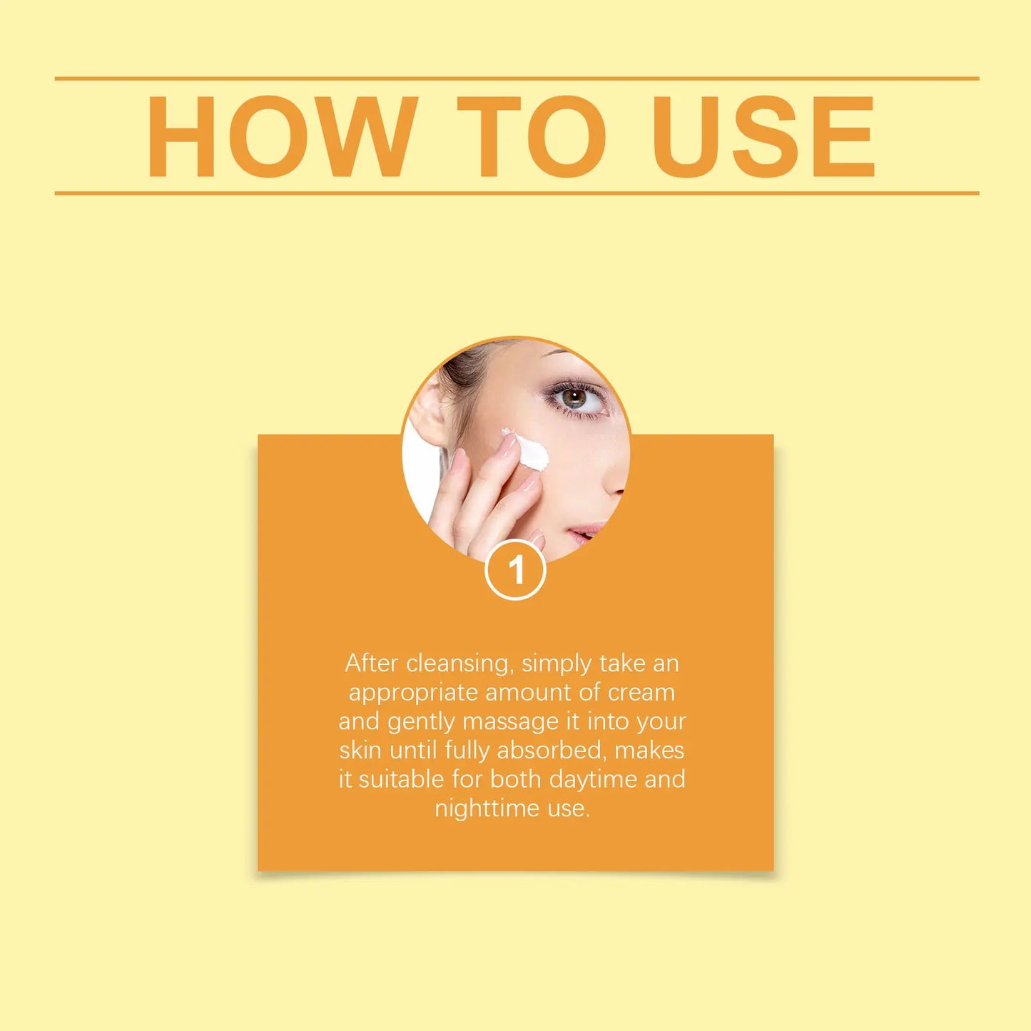 OUHOE Astragalus Moisturizing Cream - Even Skin Tone, Deep Moisturize, Light Texture, All Skin Types, Daily Use