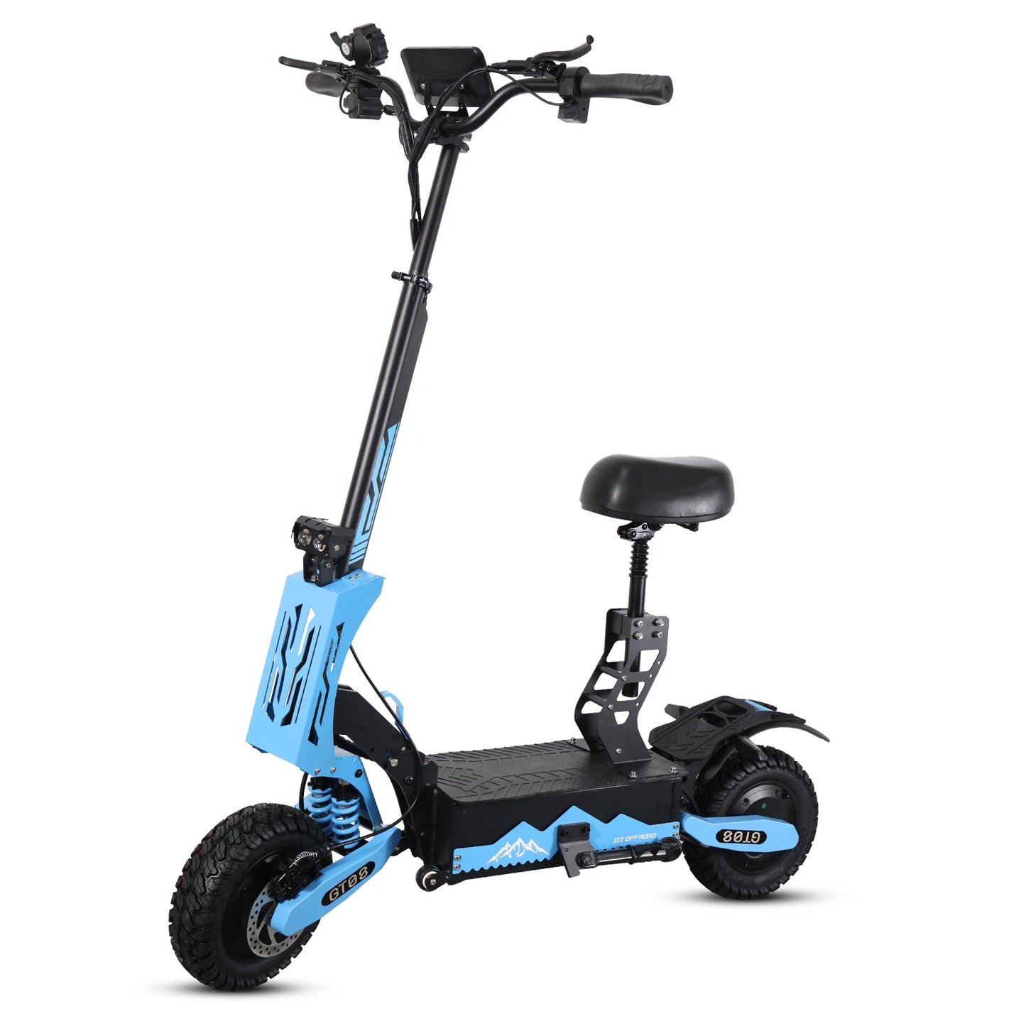 Arwibon 5600W Dual Motor Electric Scooter Off Road Tires