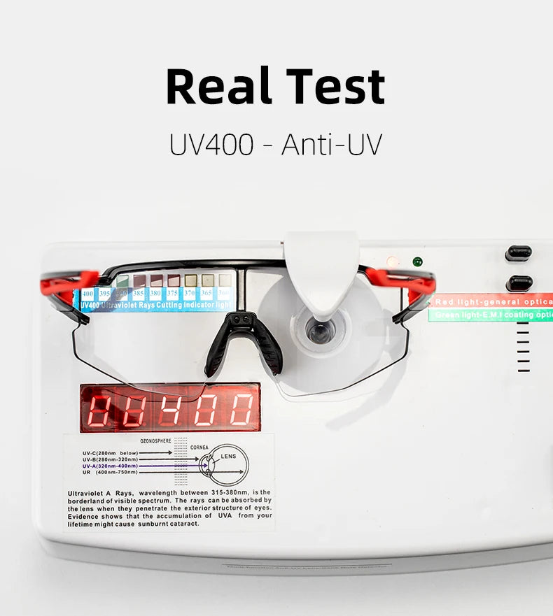 ROCKBROS Photochromic Polarized Cycling Glasses UV400 Protection