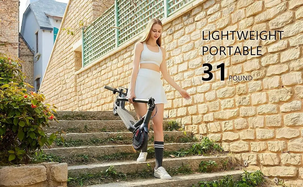 G5.0 Electric Scooter 36V 10.5Ah Battery Long Range Foldable