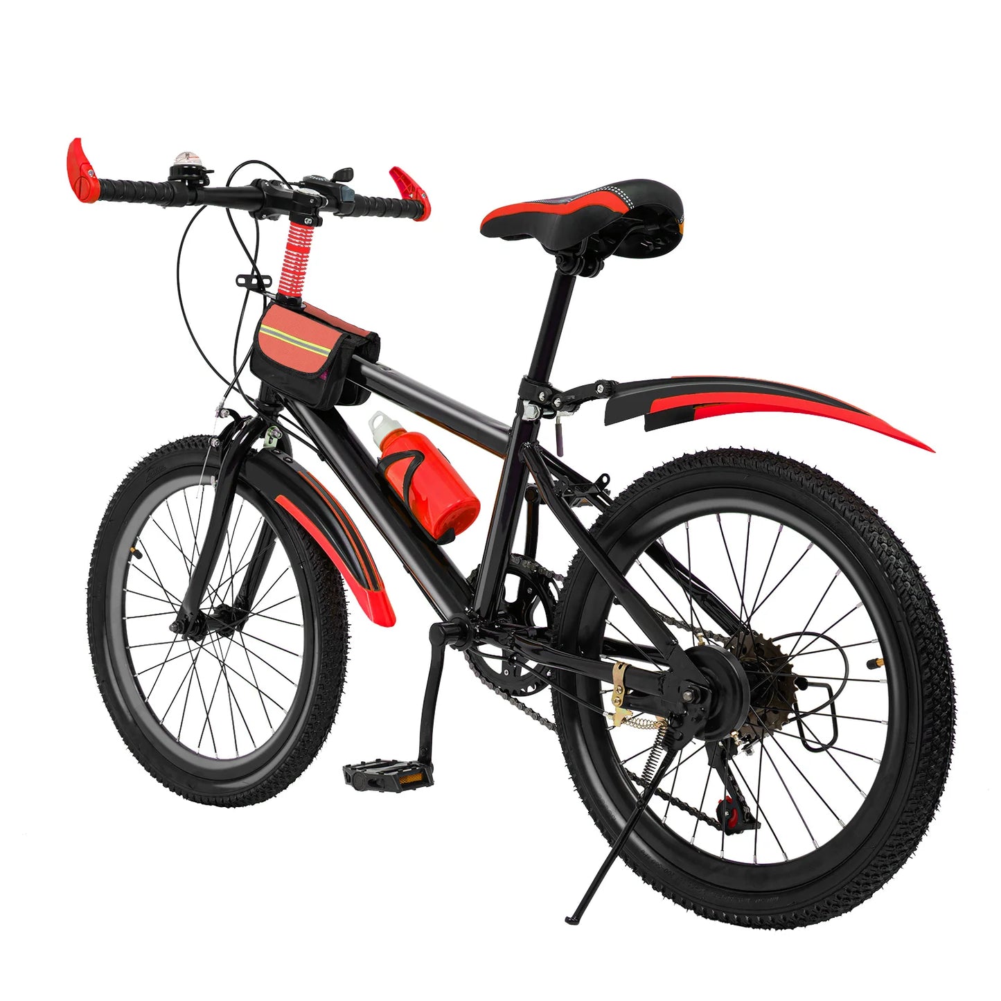 Fork Kids Mountain Bike 7 Speed With Mudguards And Kettle Holder