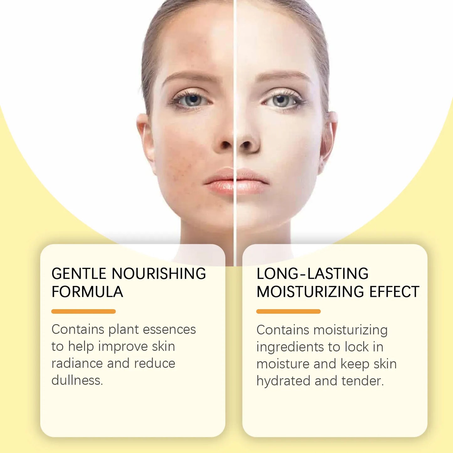 OUHOE Astragalus Moisturizing Cream - Even Skin Tone, Deep Moisturize, Light Texture, All Skin Types, Daily Use