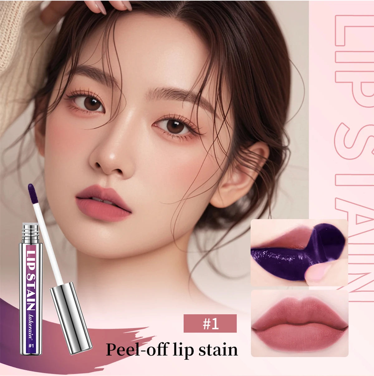 Ibcccndc Peel Off Lip Stain Long Lasting Waterproof Tint