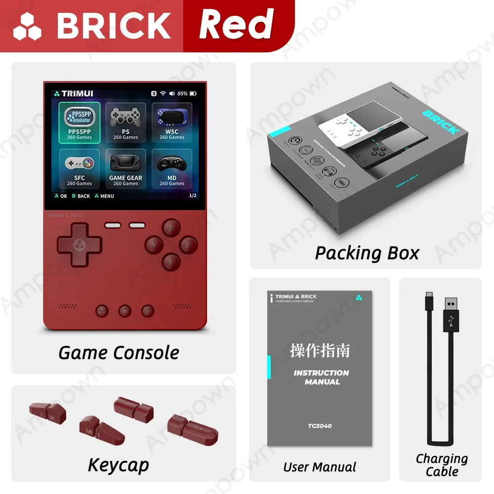 TRIMUI BRICK Handheld Game Console With IPS Screen Linux System