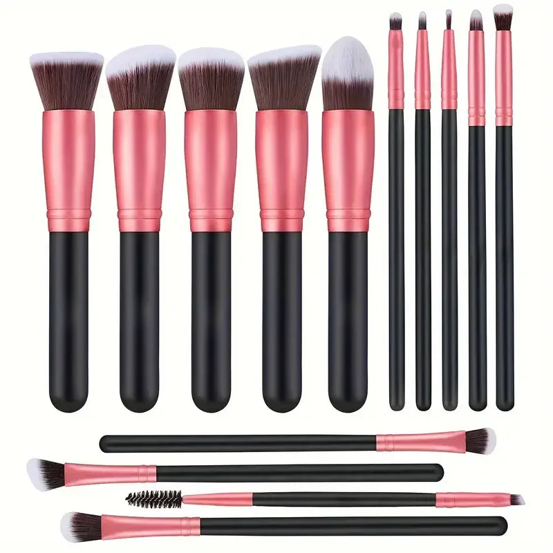 14PCS Makeup Brushes Set  Soft Fluffy Foundation Blush Powder Eyeshadow Blending Female Cosmetics Beauty Tool Christmas gift