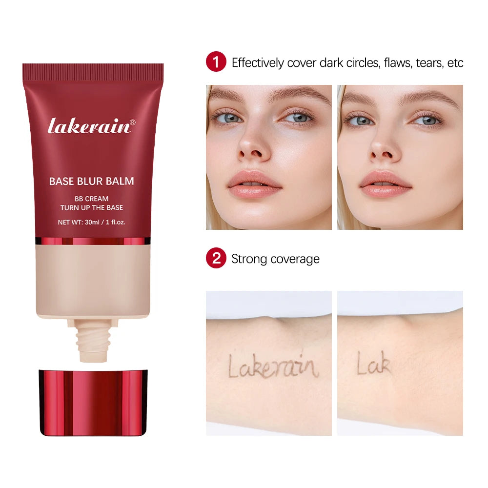 Ibcccndc Liquid Foundation Concealer Long Lasting Waterproof Makeup Base