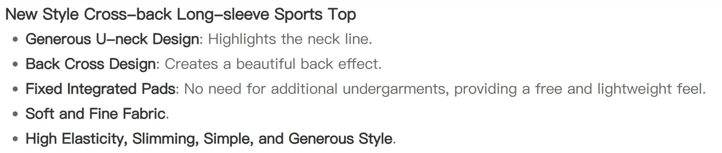 Women Seamless Breathable Long Sleeve Yoga Top For Running Workouts