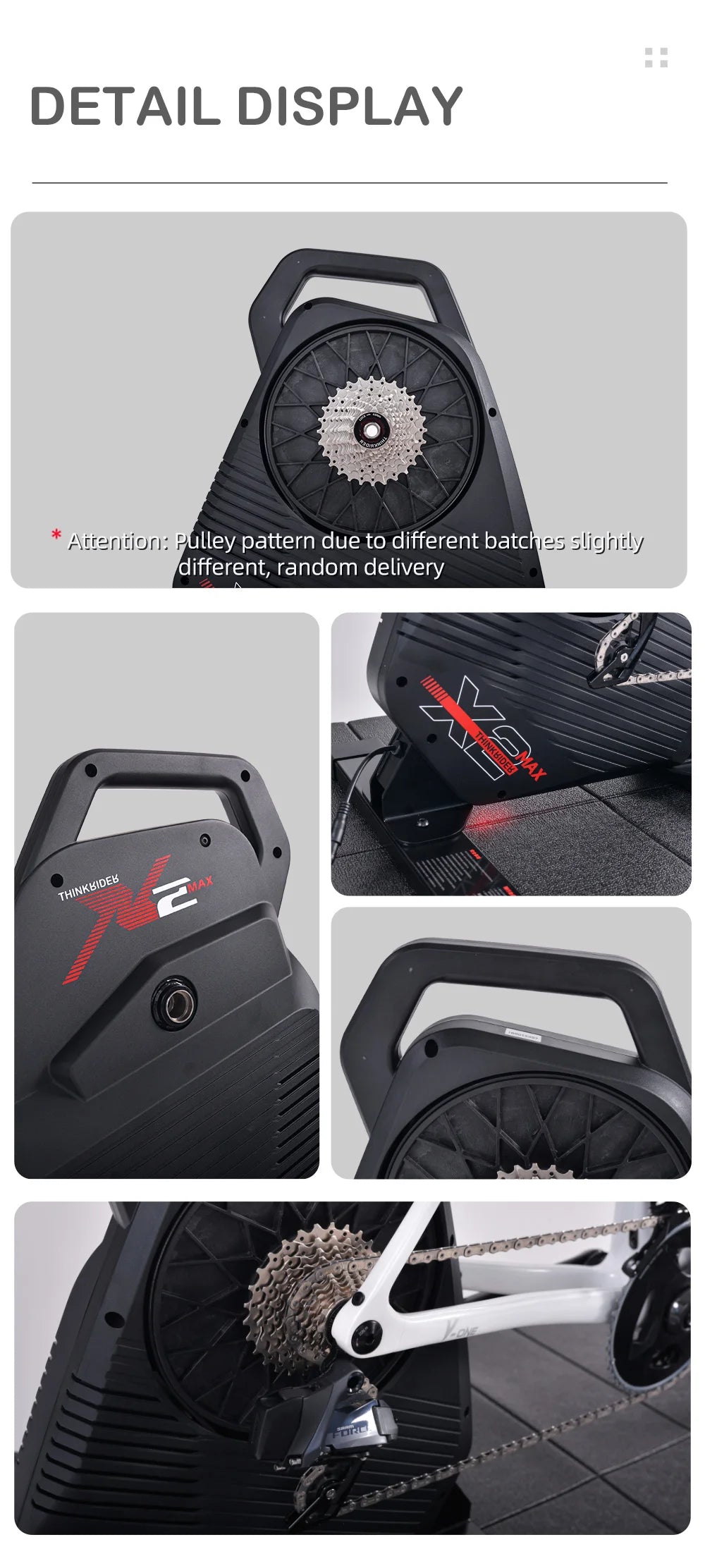 ThinkRider X2MAX Smart Bike Trainer With Built-In Power Meter