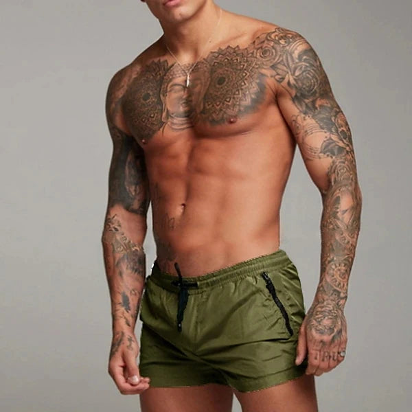 Mens Swimming Trunks Fashion Summer Swimwear Beach Shorts