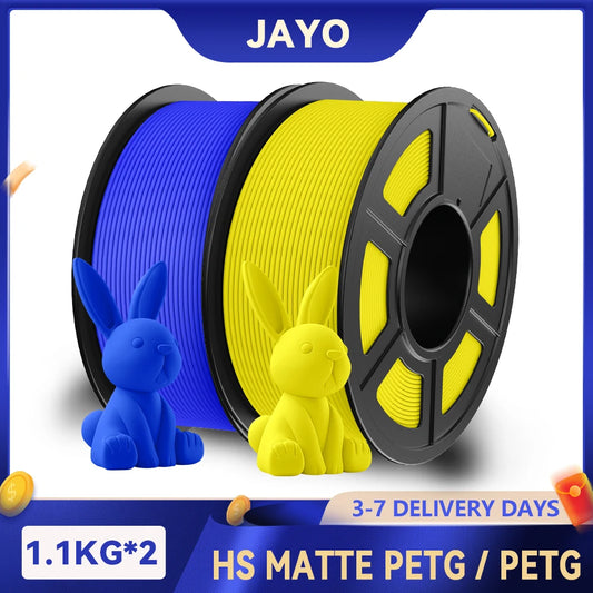 JAYO PETG 1.75mm High Speed Matte Filament for 3D Printers