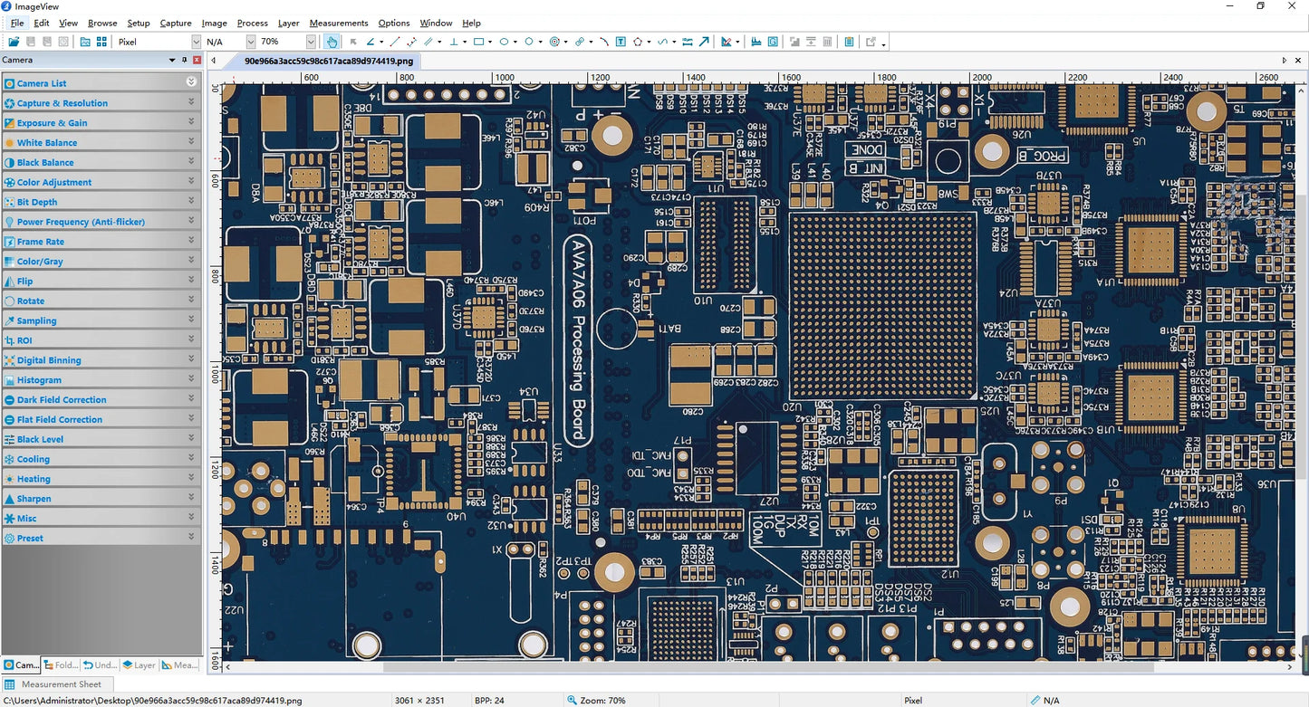 YIZHAN 48MP 4K Soldering Microscope With HDMI Camera USB Software