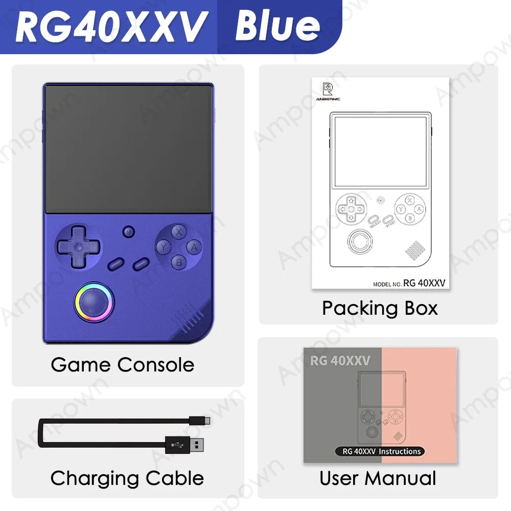 Anbernic RG40XXV Handheld Game Console with WiFi and Streaming