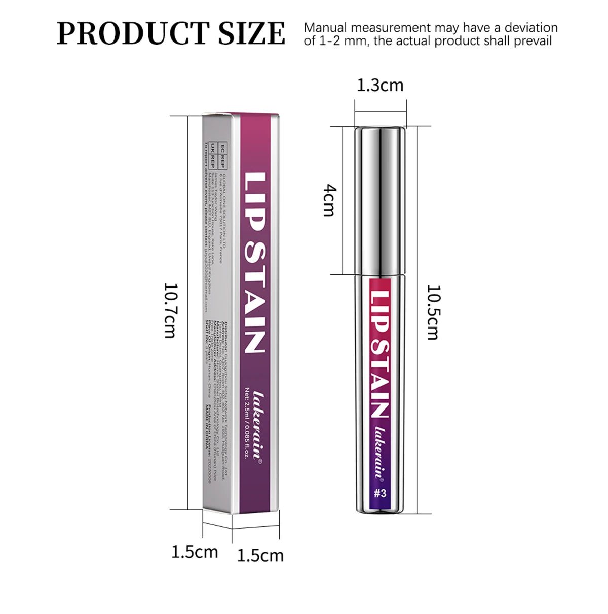 Ibcccndc Peel Off Lip Stain Long Lasting Waterproof Tint