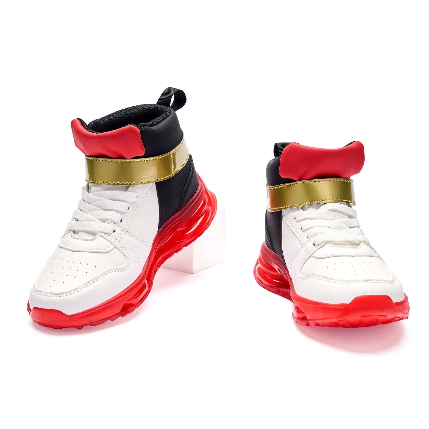 Shadow Red Sneakers For Boys Men Kids Unisex Athletic Shoes