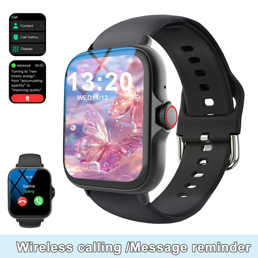 LOMAXFR Smartwatch Full Touch Screen With Call And Music Control