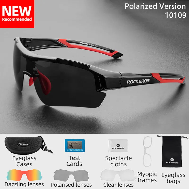 ROCKBROS Polarized Cycling Glasses Unisex