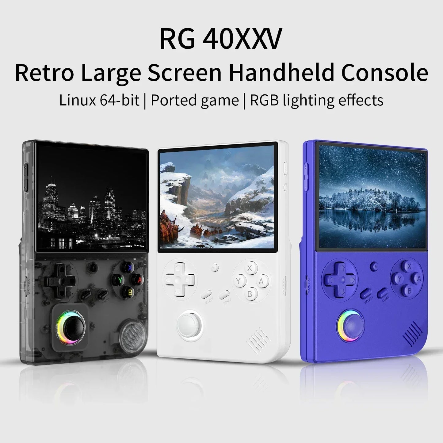 Anbernic RG40XXV Handheld Game Console with WiFi and Streaming