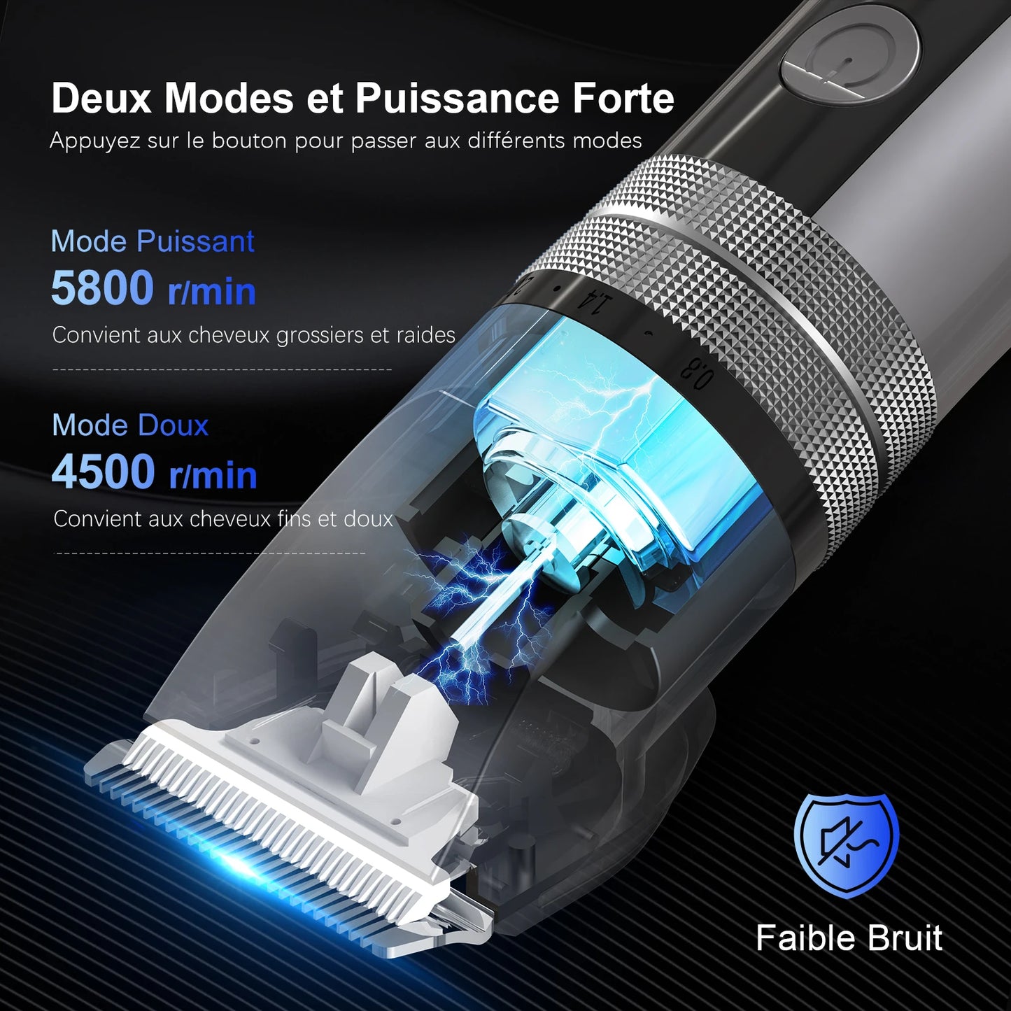 Sejoy Electric Hair Clippers Professional Kit USB Rechargeable Beard Trimmer