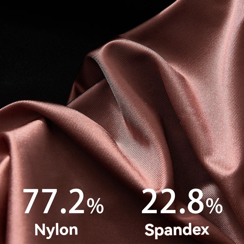 Briefs and Boxers Silk Ice Satin Men's Boxer Briefs Breathable