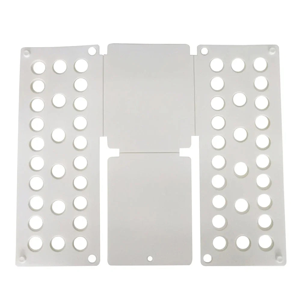 Plastic Clothes Folding Board Easy and Fast Kids Laundry Folder Shirt Folding Board Home Storage Tool for Kid Children Adults