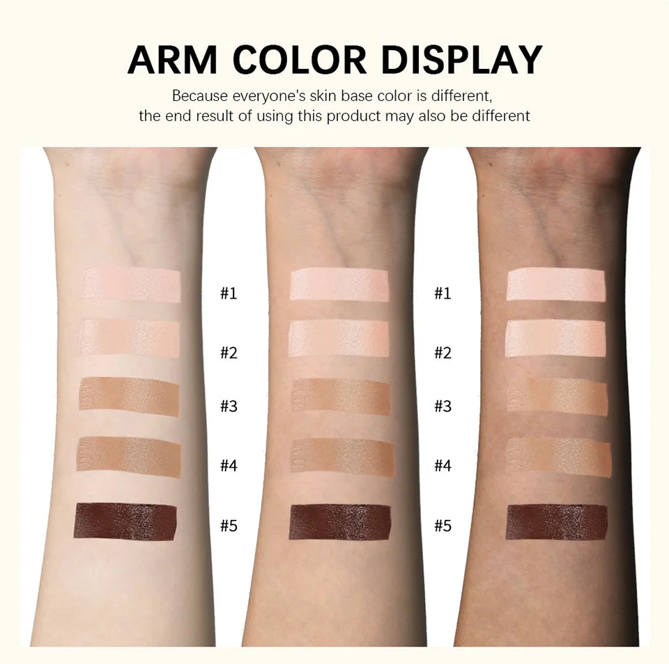 Ibcccndc Liquid Foundation Concealer Long Lasting Waterproof Makeup Base