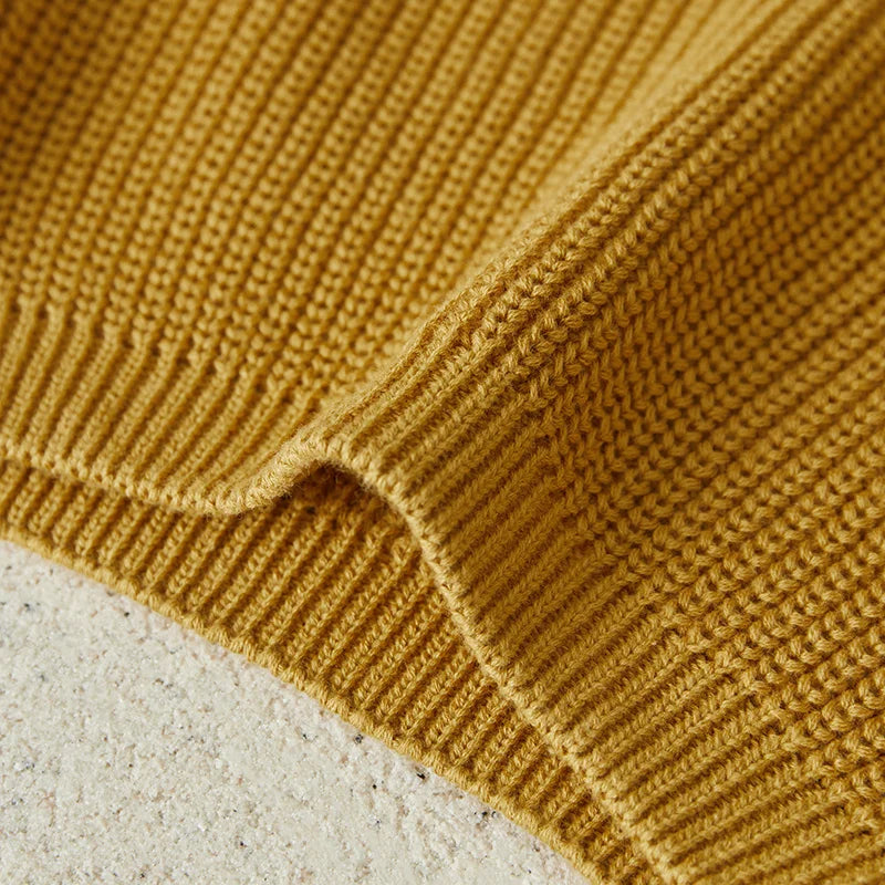 Suefunskry Newborn Unisex Knitted Long Sleeve Sweater