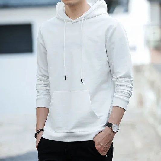Harajuku Style Men Hooded Sweatshirt Streetwear Fashion