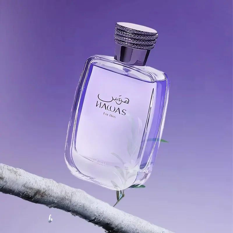 RASASI Hawas Tropical Eau De Parfum Spray Long-Lasting Scent Pour Homme Spray Original Arabic Perfume Marine Aromatic Notes