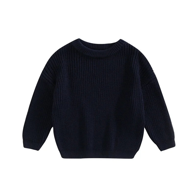 Suefunskry Newborn Unisex Knitted Long Sleeve Sweater