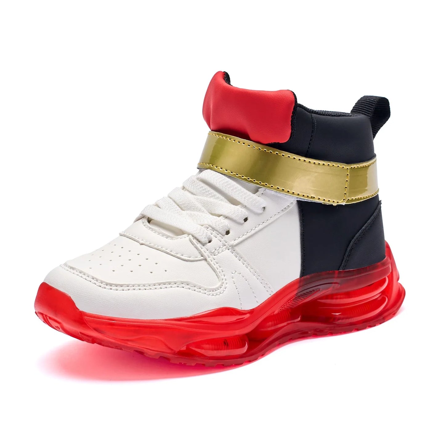 Shadow Red Sneakers For Boys Men Kids Unisex Athletic Shoes