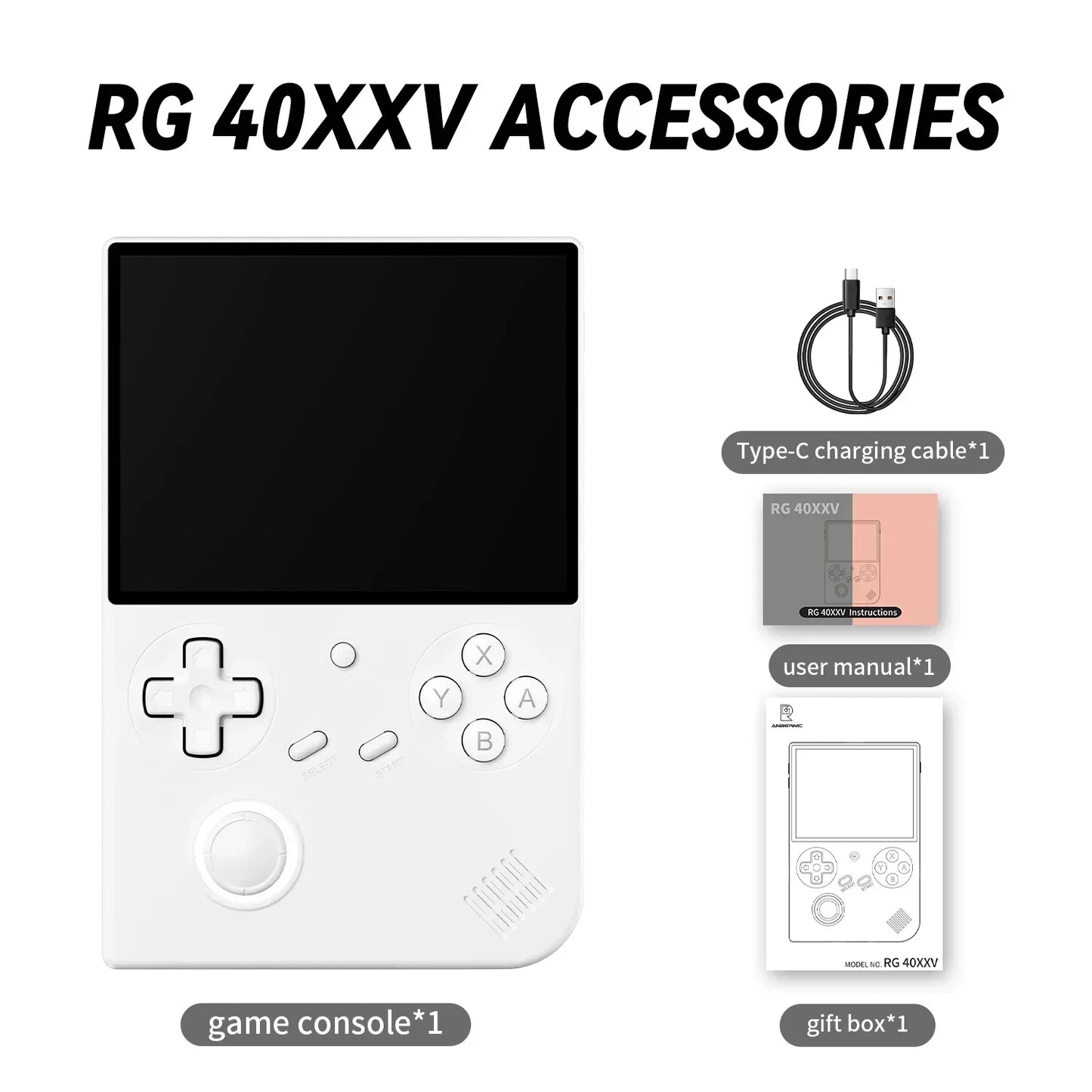 Anbernic RG40XXV Handheld Game Console with WiFi and Streaming