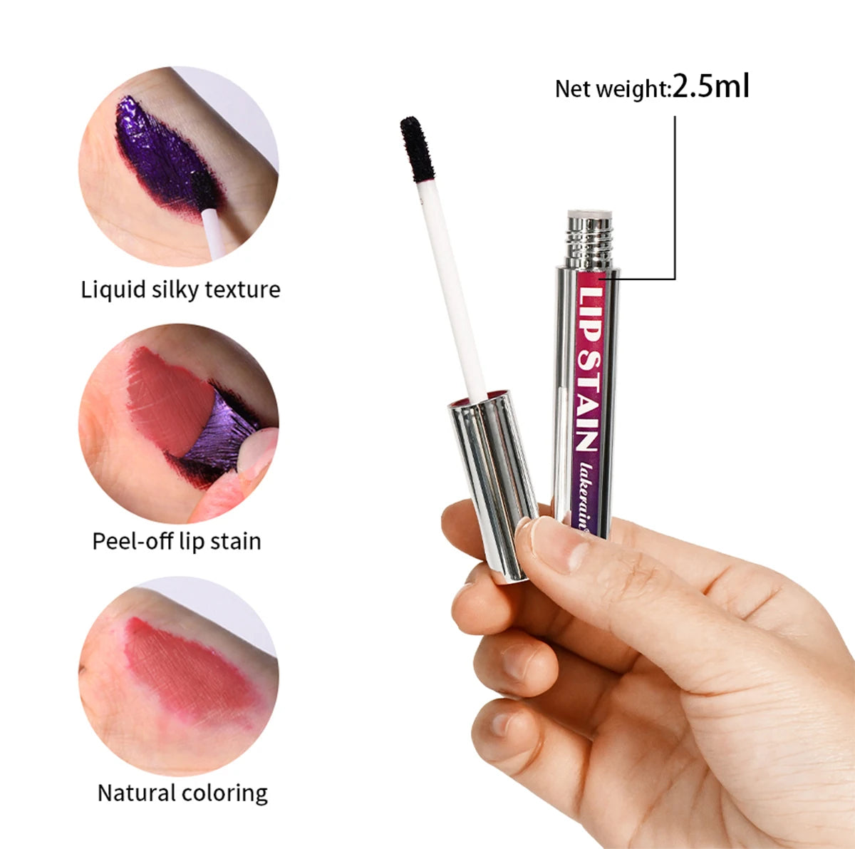 Ibcccndc Peel Off Lip Stain Long Lasting Waterproof Tint