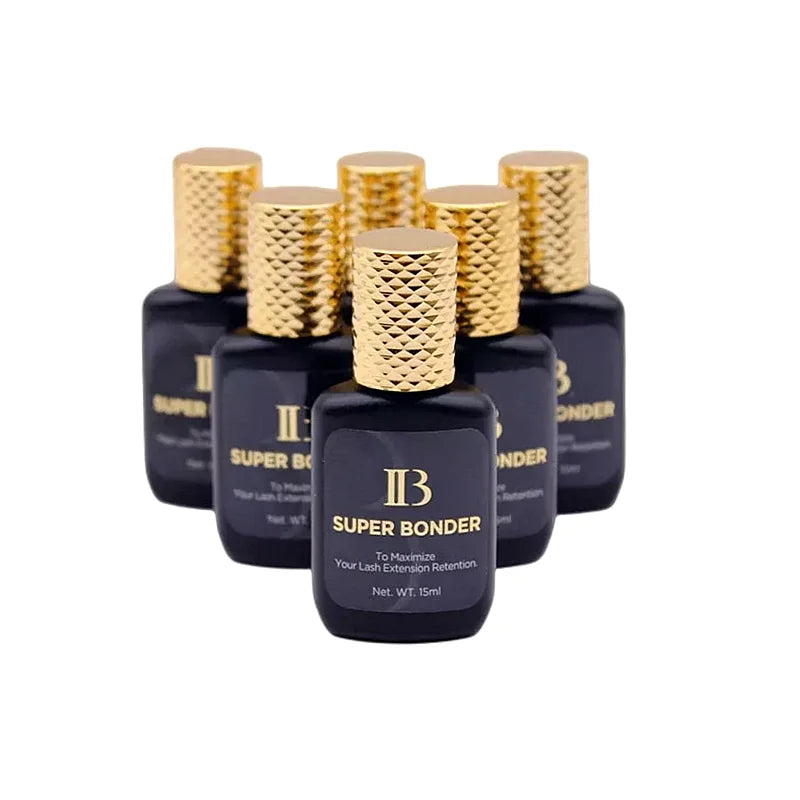 10Pcs 15ML IB SUPER BONDER Fixing Agent Transparent Liquid for Eyelash Extensions Lash Glue Help Adhesive for Lashes Grafting