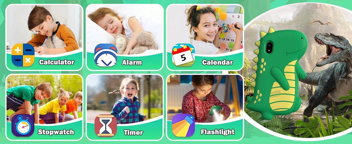 DIAMOOKYCN Kids Smart Phone Toy Educational Camera For Kids