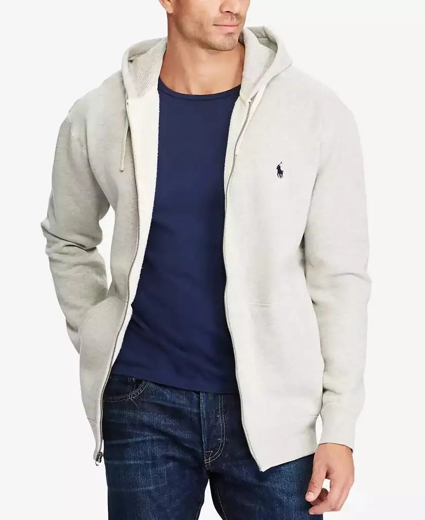 Polo Ralph Lauren Mens Big And Tall Full Zip Fleece Hoodie
