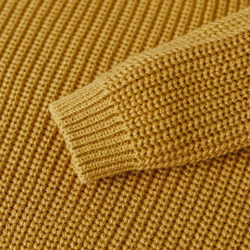 Suefunskry Newborn Unisex Knitted Long Sleeve Sweater