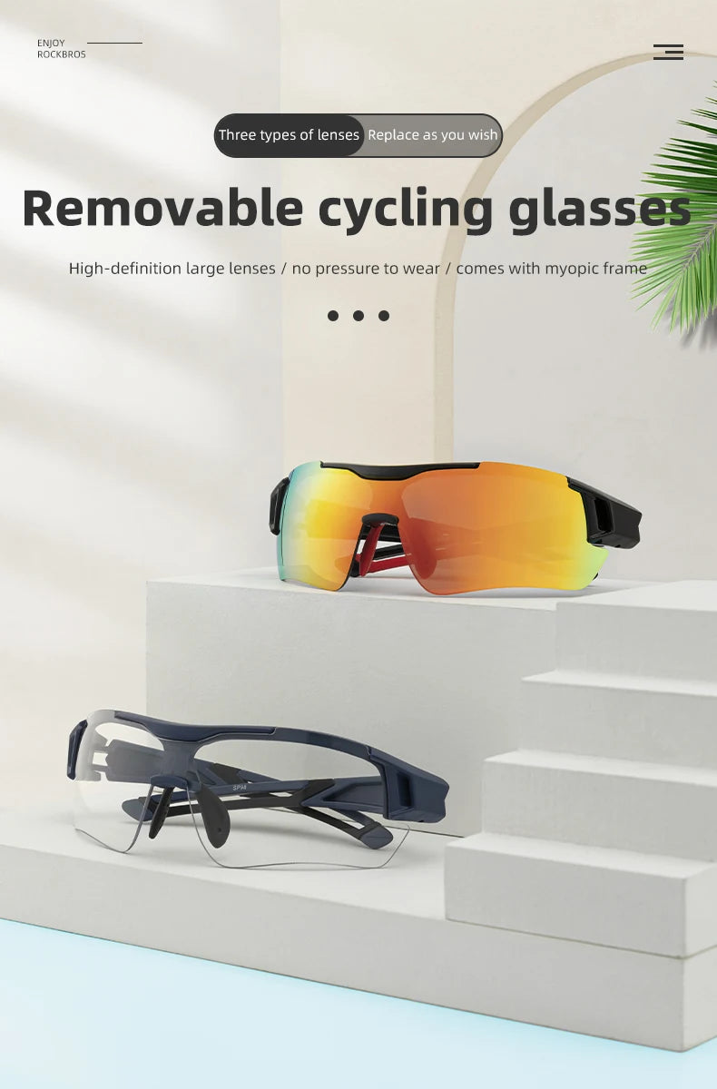ROCKBROS Polarized Cycling Glasses Unisex