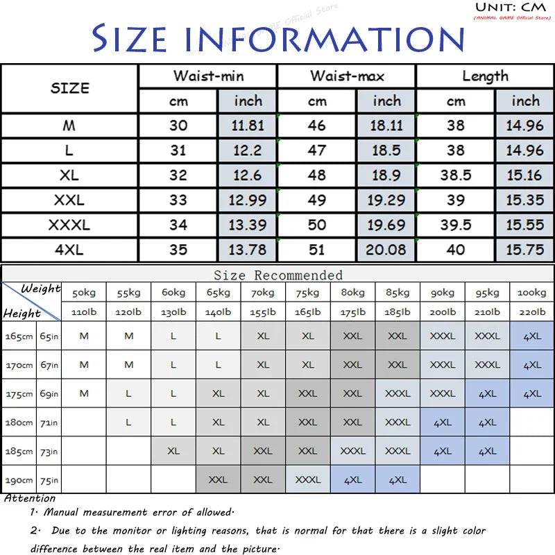 Summer Mens Sports Shorts Solid Color Casual Jogging Beach