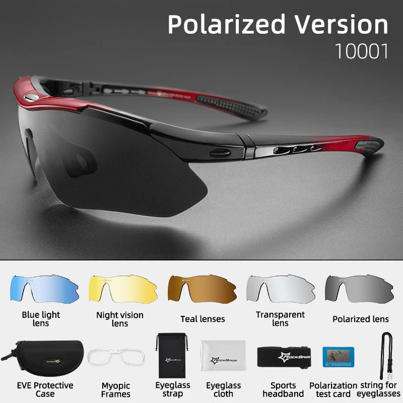 ROCKBROS Polarized Cycling Glasses Unisex