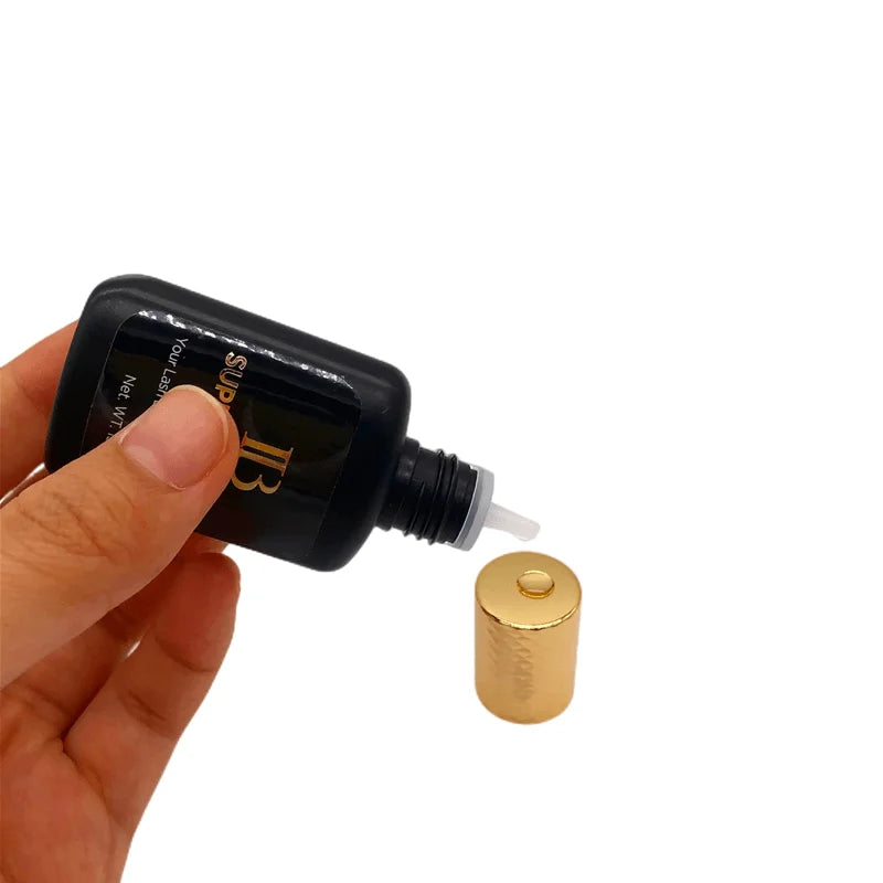 10Pcs 15ML IB SUPER BONDER Fixing Agent Transparent Liquid for Eyelash Extensions Lash Glue Help Adhesive for Lashes Grafting