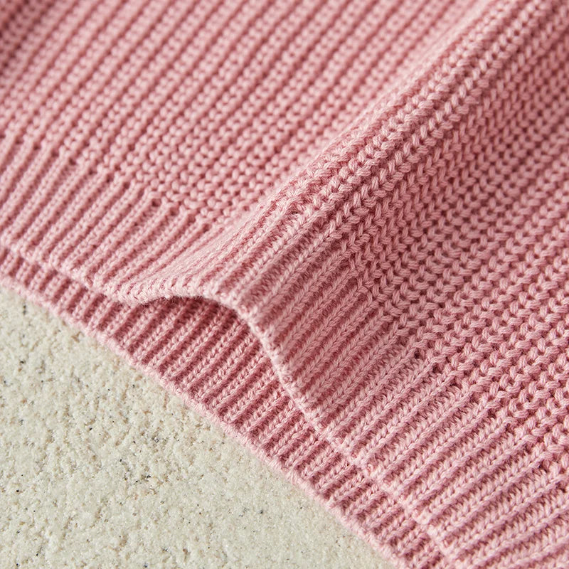 Suefunskry Newborn Unisex Knitted Long Sleeve Sweater