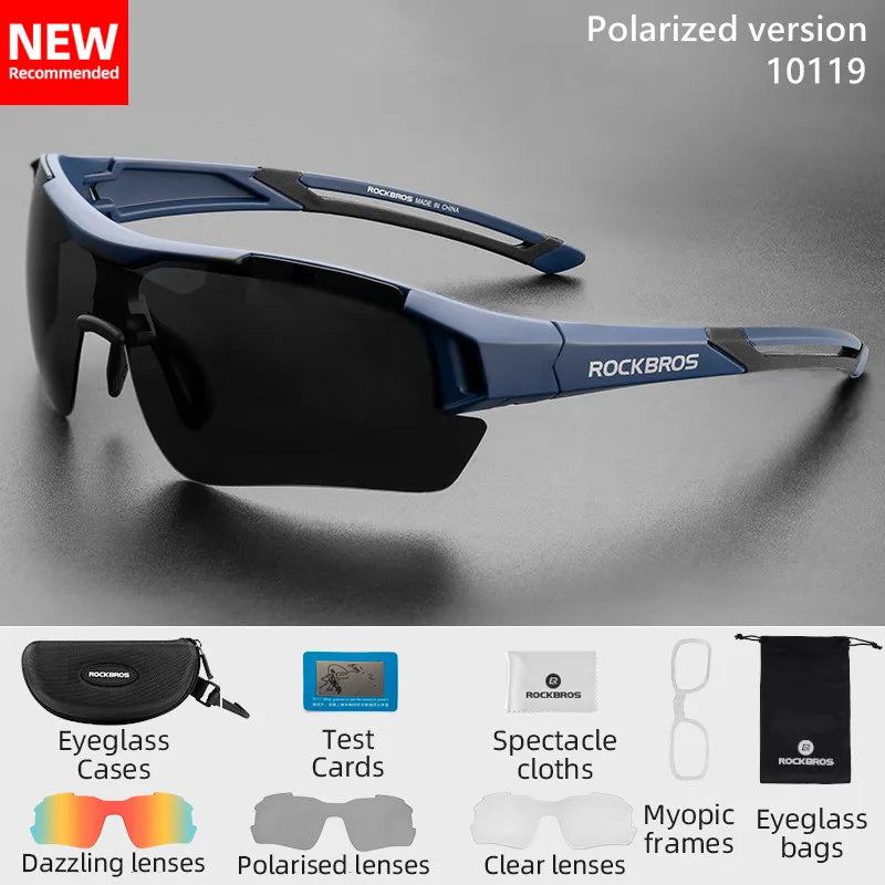 ROCKBROS Polarized Cycling Glasses Unisex