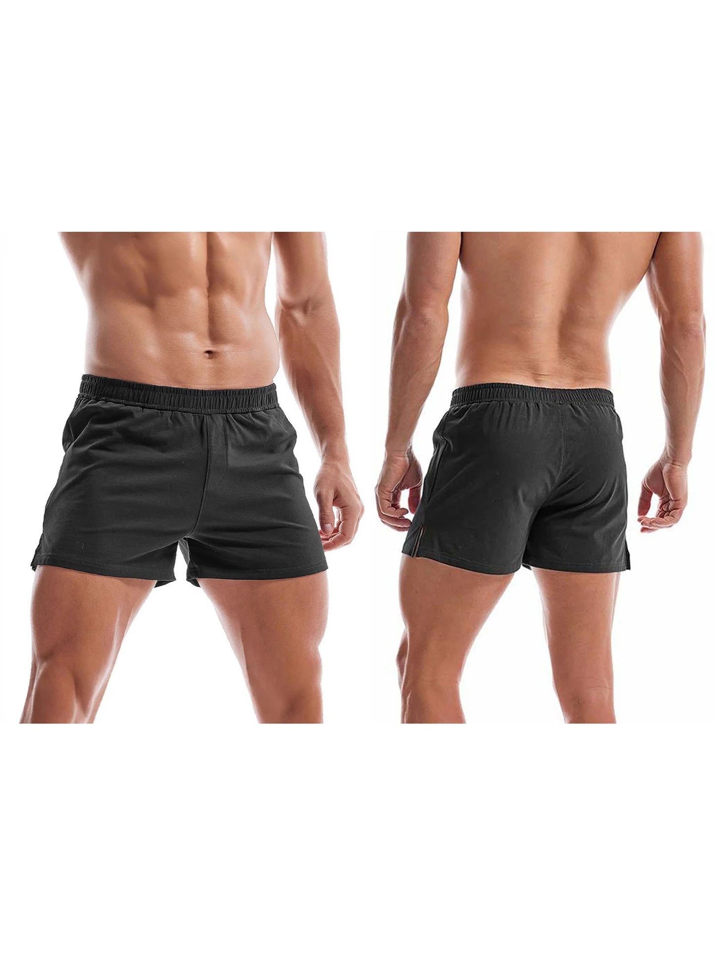 Mens Athletic Shorts Breathable Quick Dry With Pockets