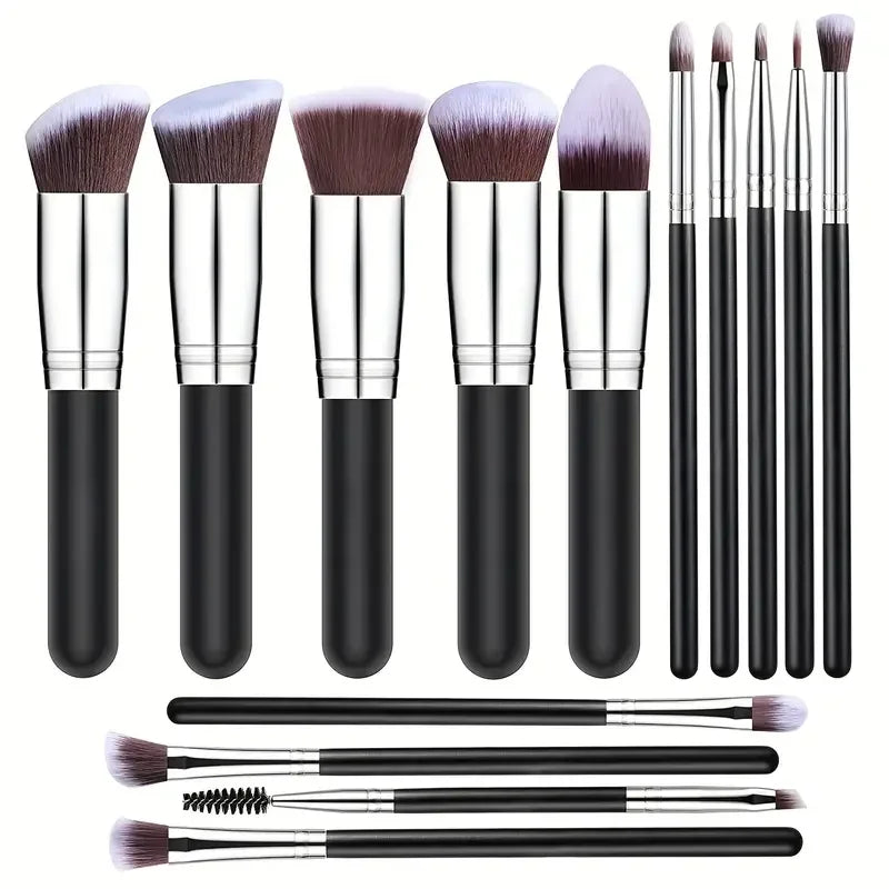 14PCS Makeup Brushes Set  Soft Fluffy Foundation Blush Powder Eyeshadow Blending Female Cosmetics Beauty Tool Christmas gift