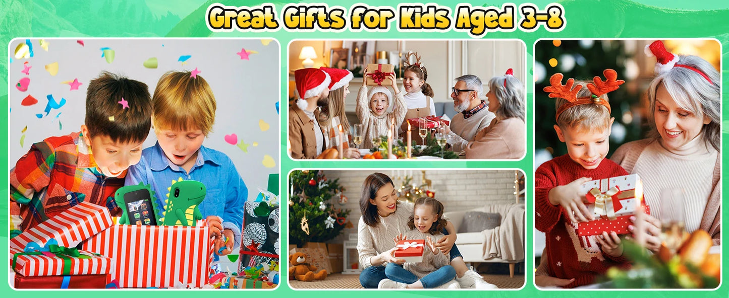 DIAMOOKYCN Kids Smart Phone Toy Educational Camera For Kids