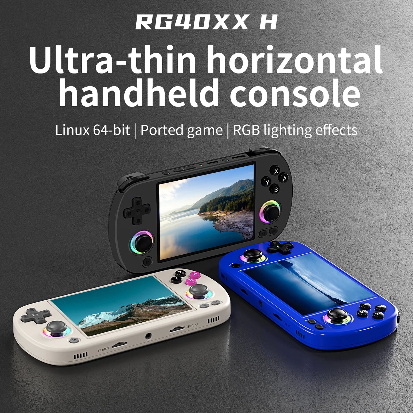 Anbernic RG40XX H Retro Handheld Game Console IPS Screen