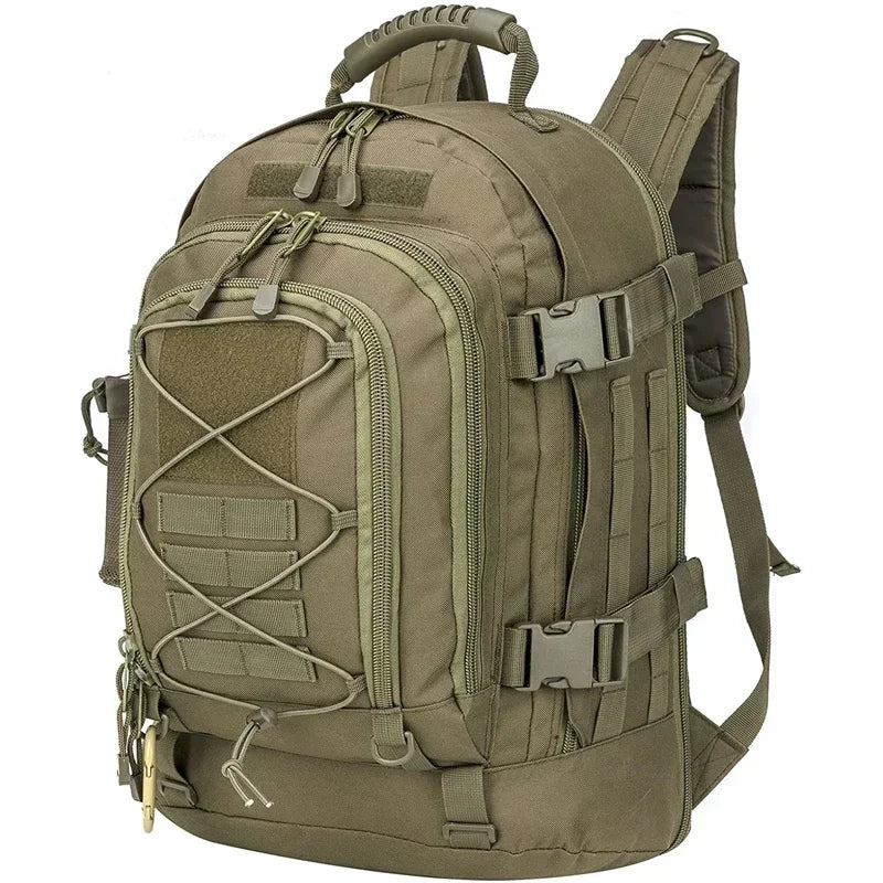 LQARMY Military Tactical Backpack Molle Assault Rucksack for Outdoor Hiking