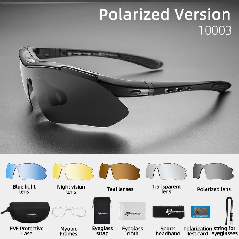 ROCKBROS Polarized Cycling Glasses Unisex